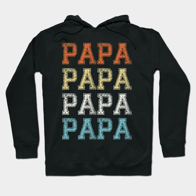 Cool retro grandpa papa Hoodie by MinyMerch